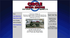 Desktop Screenshot of circlesewer.com